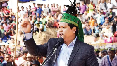 meghalaya s dgp quits over appointment of bjp linked  security advisor 