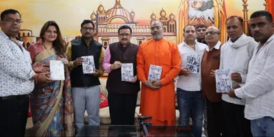 narsinghanand by his side  wasim rizvi continues anti muslim dog whistling with new book