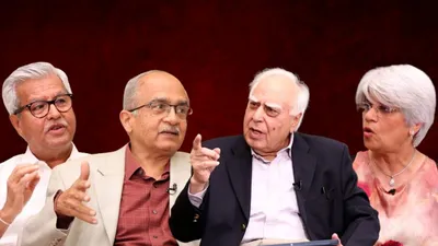 watch   when judges turn political  lawyers sibal  arora  bhushan and dave on the malaise of our times