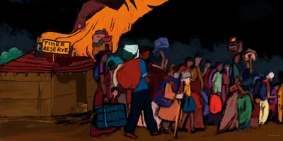 how the ntca defied the tribal ministry  its own officials to order massive displacement of tribals for  conservation 