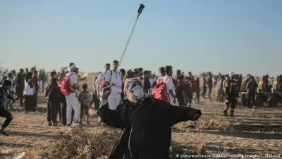 four palestinians killed as protests erupt along israeli border