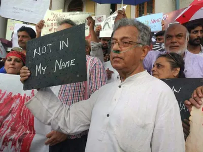 how advani’s rath yatra drew girish karnad to activism and protest