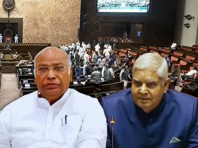 rajya sabha  opposition uproar over vinesh phogat  dhankhar walks out with ‘heavy heart’