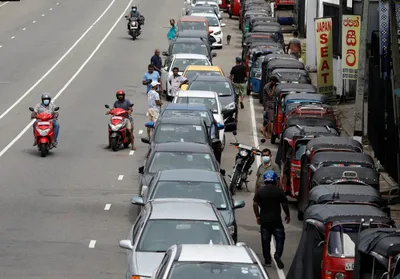 sri lanka down to last day of petrol  pm tells crisis hit nation