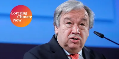 un secretary general urges public pressure to address the climate ‘emergency’