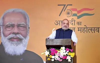 indians from different states should communicate with each other in hindi  amit shah