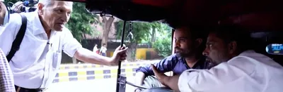 watch   to educate people on kashmir  a 71 year old has taken to the streets all alone