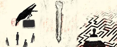 post cards on press freedom