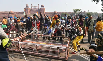 is the charge against farmers of  disrupting order  in delhi politically valid 