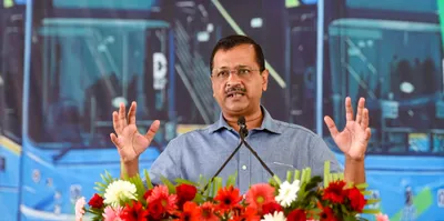 kejriwal repeats demand for images of lakshmi  ganesh on currency notes