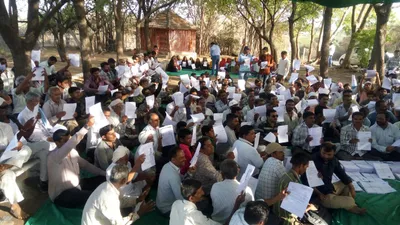 as land acquisition continues unabated  gujarat farmers seek permission to die