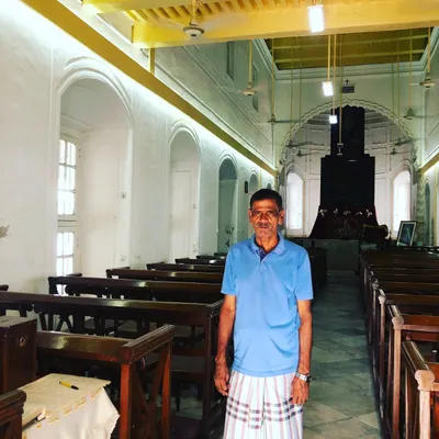the caretaker of an armenian church in dhaka whose roots lie in gorakhpur