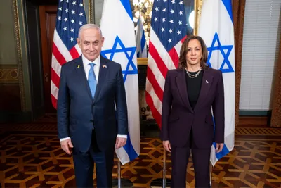  will not be silent   kamala harris says she made concerns on gaza  clear  to benjamin netanyahu