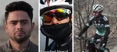 watch   the athlete who completed an expedition from kashmir to kanyakumari