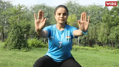 watch   the indian kho kho team captain and her struggles during covid 19 lockdown