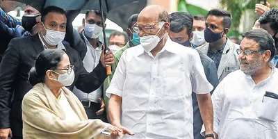 a new alliance behaviour is emerging with the anti bjp league of the opposition