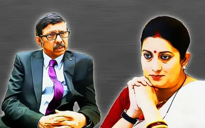 exclusive  angered by prasar bharati s defiance  smriti irani blocks salary funds for dd  air