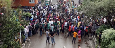 protests in bangladesh inspire hope of opposition revival