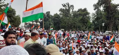 on gandhi s death anniversary  bhubaneswar witnesses its biggest anti caa protest