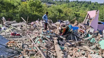 tribal families in jammu left homeless after bjp led j k administration carries out  anti encroachment drive 