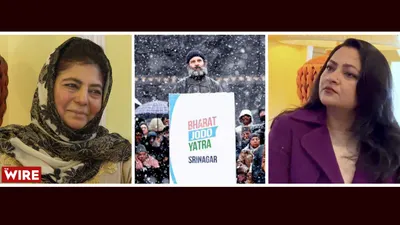 watch    we hope gandhi’s india will return to j k what godse’s india took away   mehbooba mufti