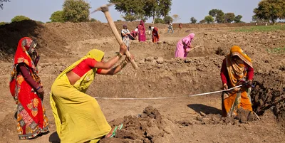 nearly 16  fewer households have sought work under mnrega in fy 2022 23  report