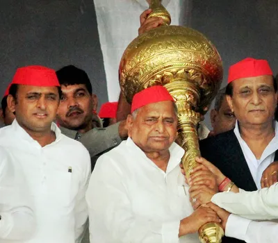by invoking prithiviraj chauhan s valour  is akhilesh yadav going the mulayam singh way 