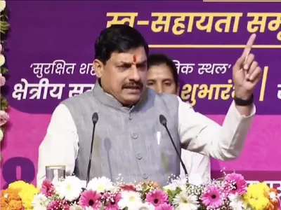 mp cm mohan yadav s family  their real estate companies purchased 168 acres in areas developed by his govt  report