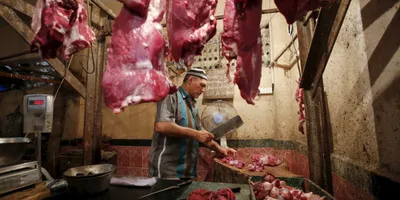 how much meat does india eat 