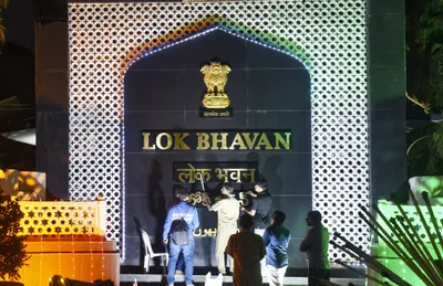 raj out  lok in  colonialism dies of shock  on paper 