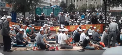 coronavirus  old video from china showing people reading namaz in public goes viral