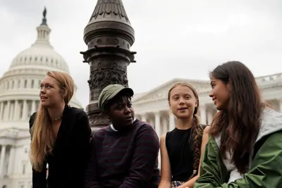 climate activist greta thunberg asks us congress for action  not praise