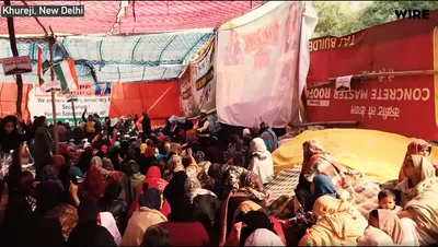 watch    delhi police said if we don t vacate  something bad will happen   khureji caa protestors