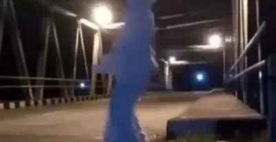 no  a man in costume is not scaring people off goa streets in the coronavirus lockdown