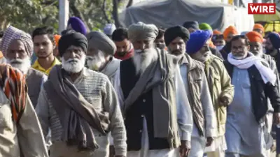 watch   tikri border  protesters struggle with the issue of sanitation