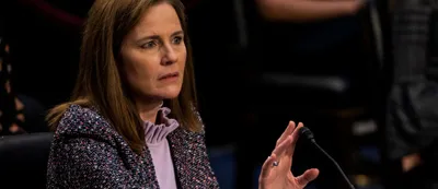 senate panel approves trump s nomination of barrett in spite of democrats  boycott