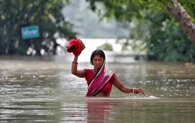floods in bihar destroyed 7 54 lakh hectares of agricultural land this year