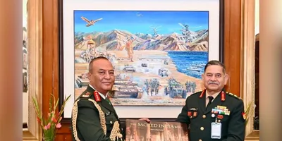 army chief justifies decision to replace iconic 1971 war painting