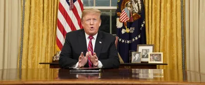 in oval office speech  trump demands funds for wall but does not declare emergency