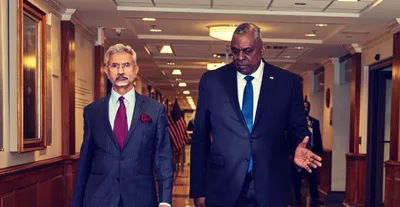 jaishankar  austin discuss new opportunities for bilateral defence industrial cooperation