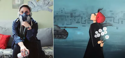 shamsia hassani  the afghan female graffiti artist capturing women’s voices
