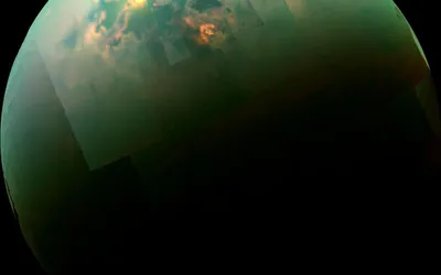 nasa s cassini reveals lakes of liquid methane on saturn s moon