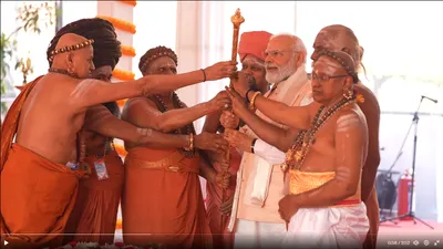 why the modi government s  version  of the sengol s history was necessary