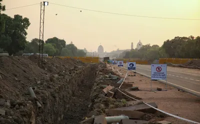 ripping apart the central vista is nothing short of the reconquest of delhi