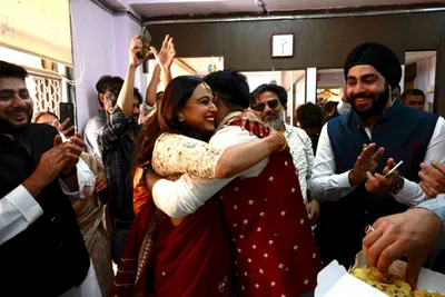 we can celebrate swara bhasker and fahad khan s marriage  but let s not make it a symbol