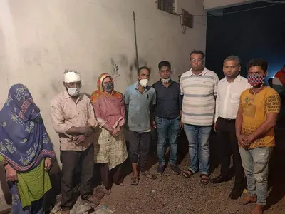 muslim family attacked  for not leaving village  in indore  police file counter fir against victims