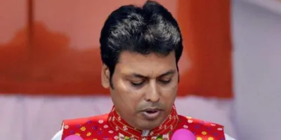 tripura cm biplab deb cancels  popularity test  after bjp central leadership steps in