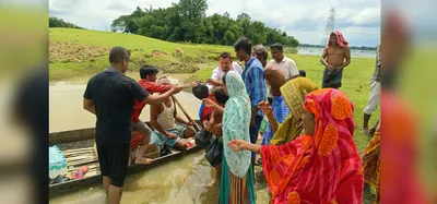 as assam reels under floods  political sparring takes centre stage