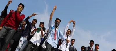 bandipora  anger on the streets of kashmir over rape of 3 year old