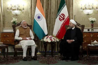 iran s president rouhani seeks indian investment amid us pressure